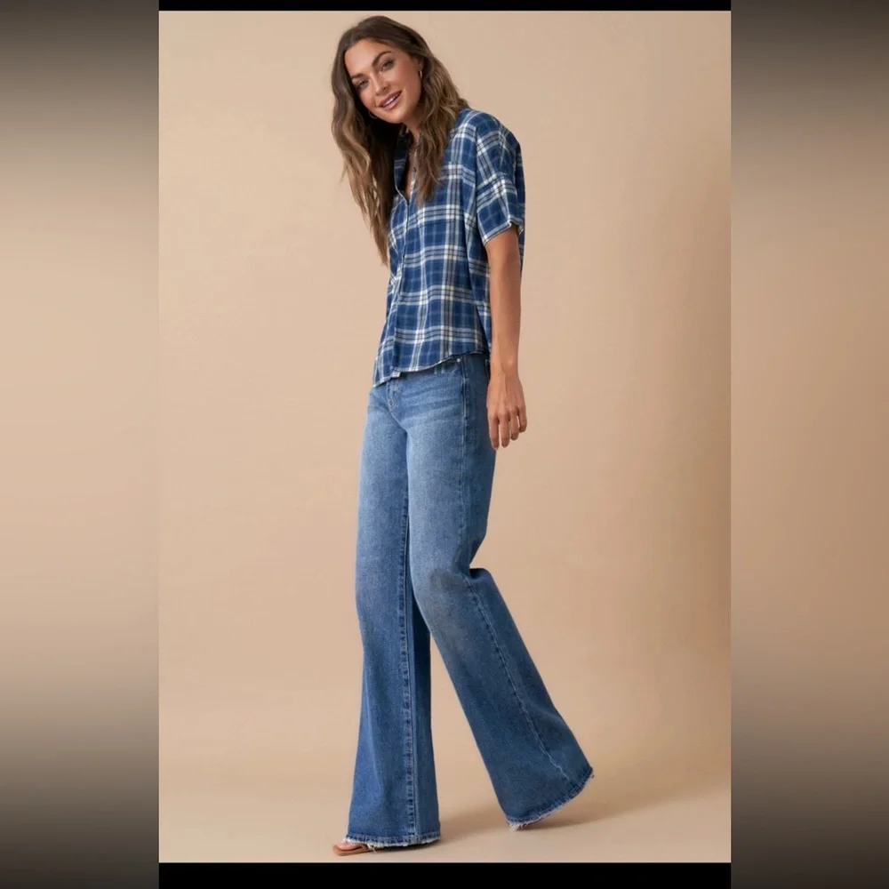 High Rise Boot Cut Denim - Picture 3 of 4